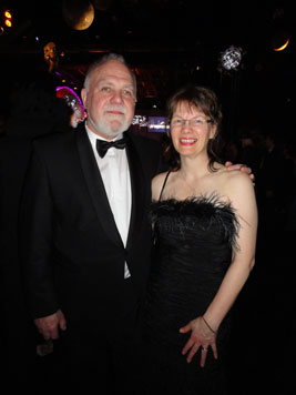 DJ Horst Wegner mit seiner Frau Sonja